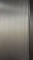 Metallic Silver Fluted Wall Panels – Premium WPC Decorative Panels for UK Homes