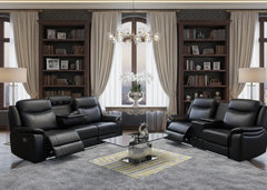 Posh 3+2 Seater Leather Electric Recliner Sofa Set