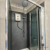 Light grey marble waterproof wall panel