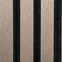Metallic Brown HDF slatted wall panel