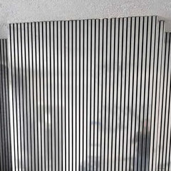 Metallic Chrome acoustic feature wall