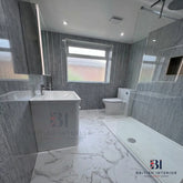 Mix Grey waterproof bathroom wall panel