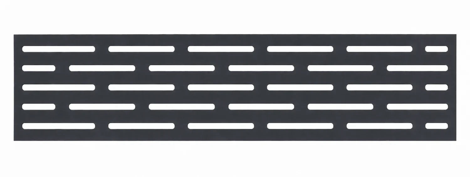 180 × 30cm decorative aluminium lattice sheet