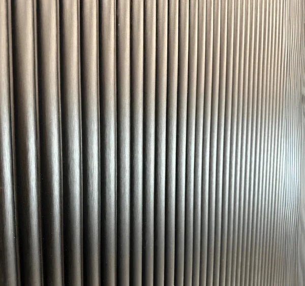 Metallic Silver Fluted Wall Panels – Premium WPC Decorative Panels for UK Homes