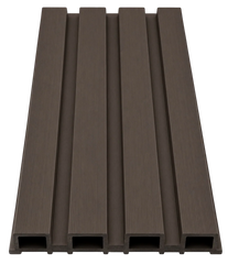 Dark Brown Composite Wall Cladding Panels UK – WPC Outdoor Cladding 180cm & 290cm