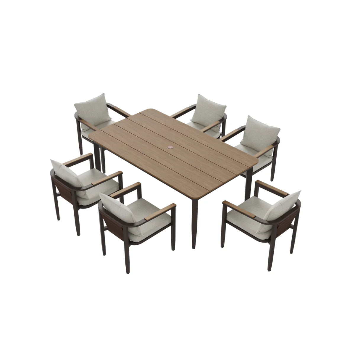 Modern Patio Furniture for Six