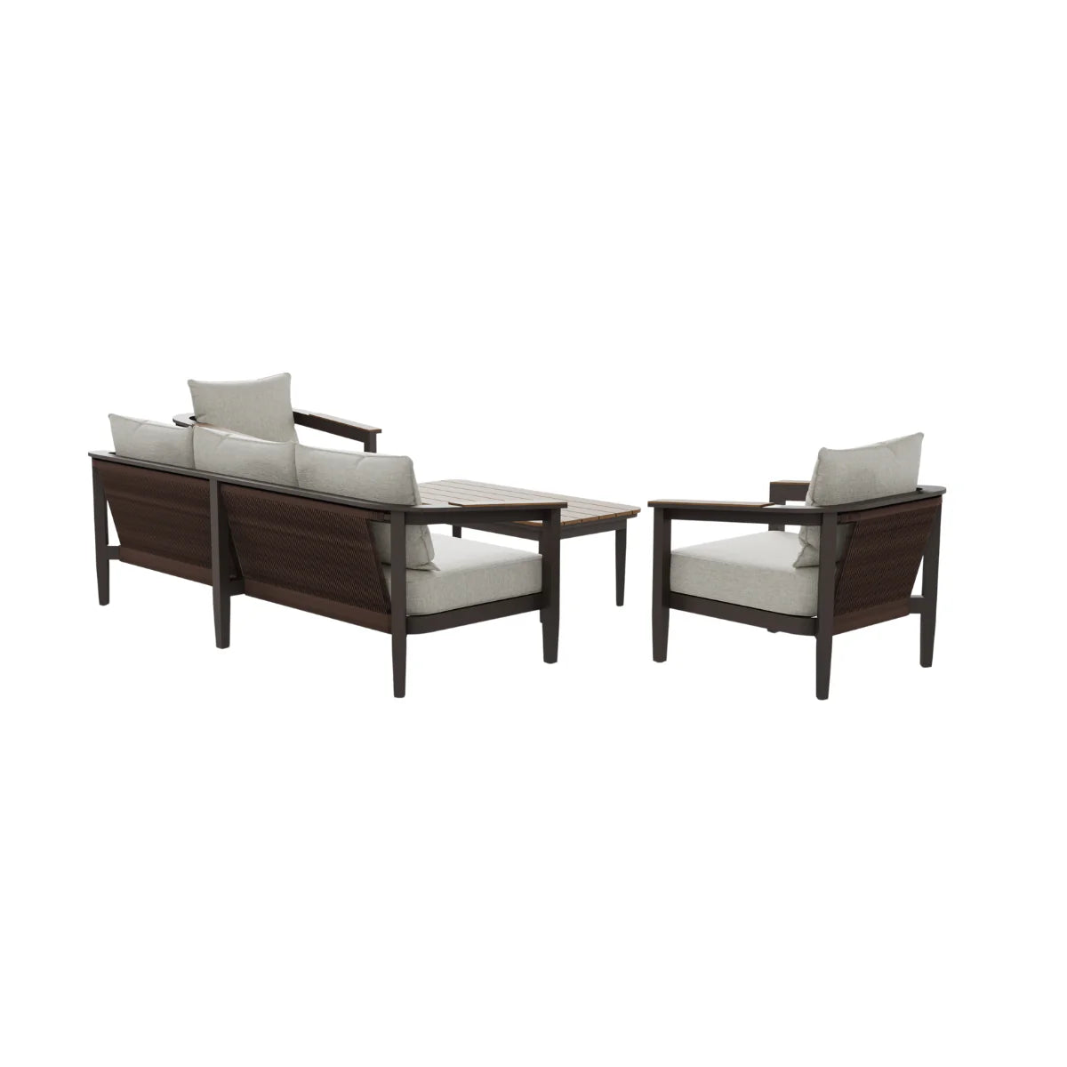 Modern Garden Sofa Set with Coffee Table