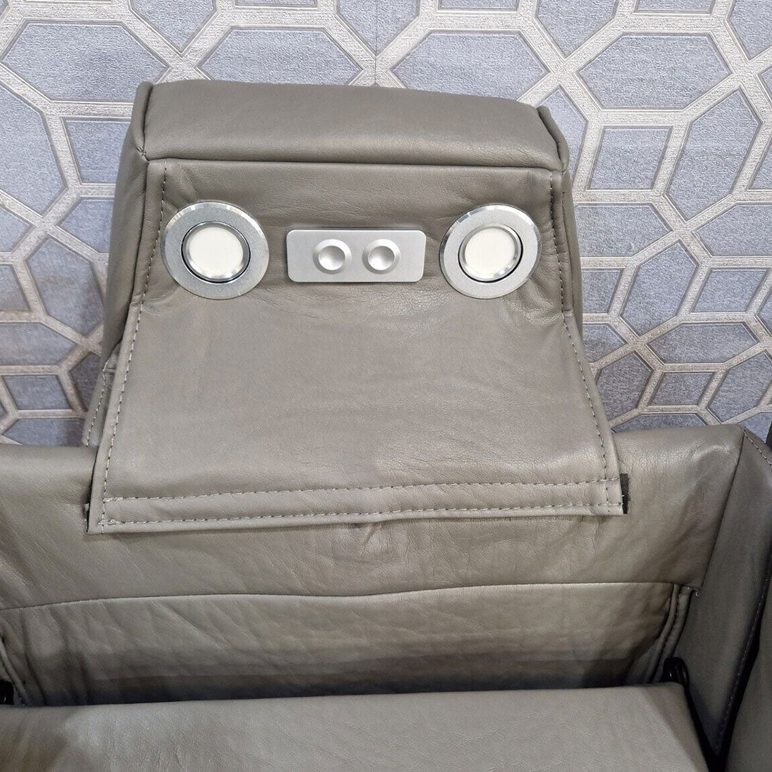recliner sofa with LED lights