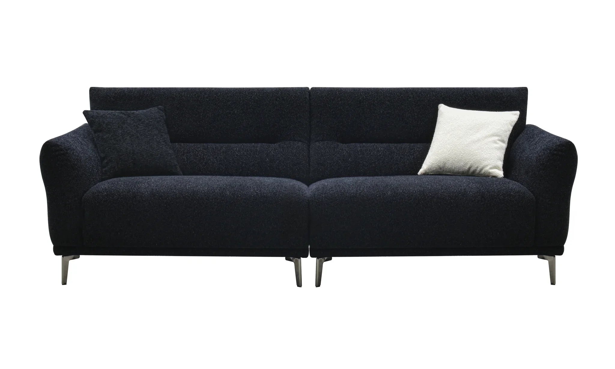 Albany modern black living room sofa set