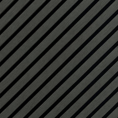Close-up of black acoustic slat wall panel