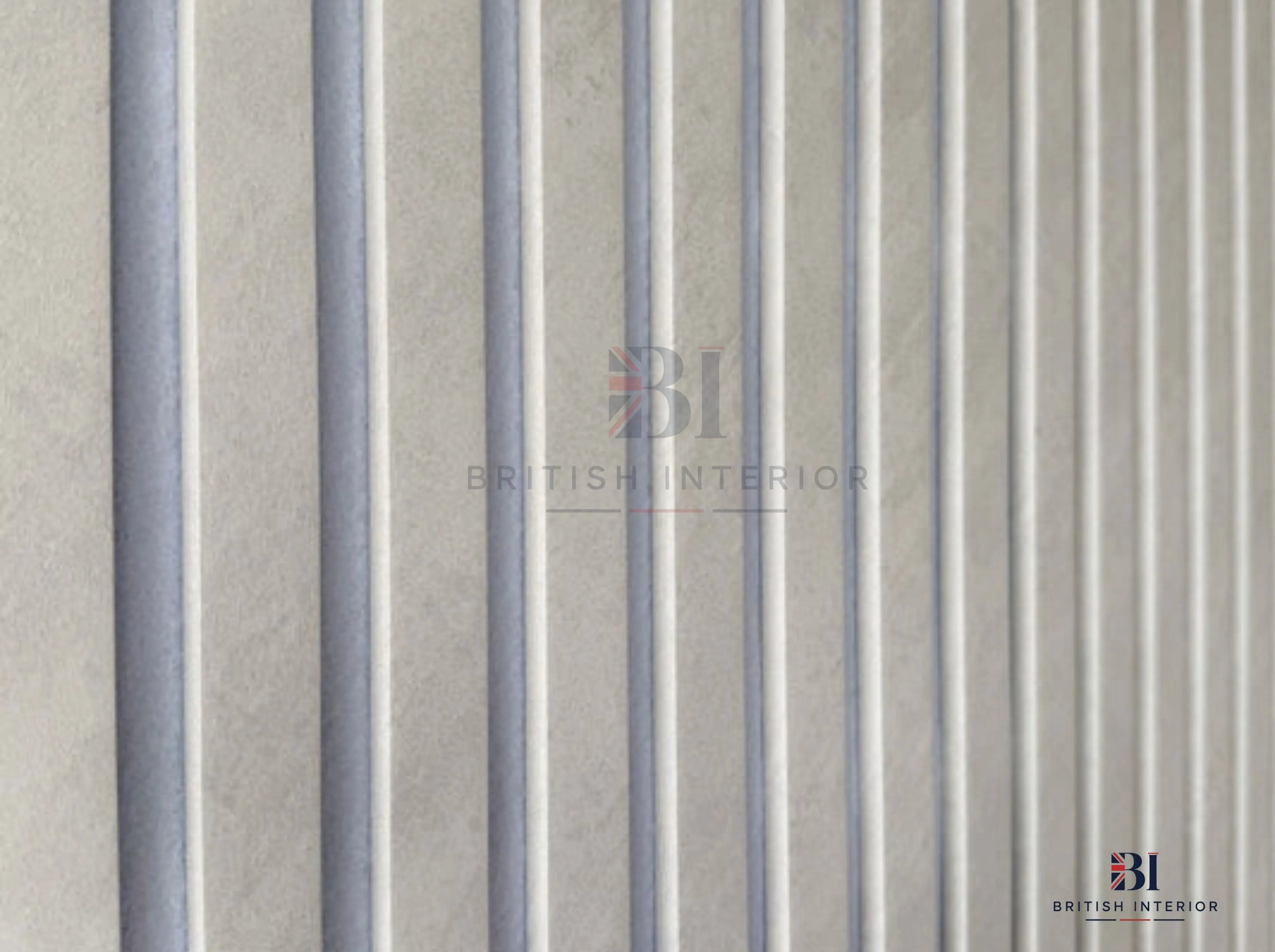 close-up concrete effect acoustic wall panel detail