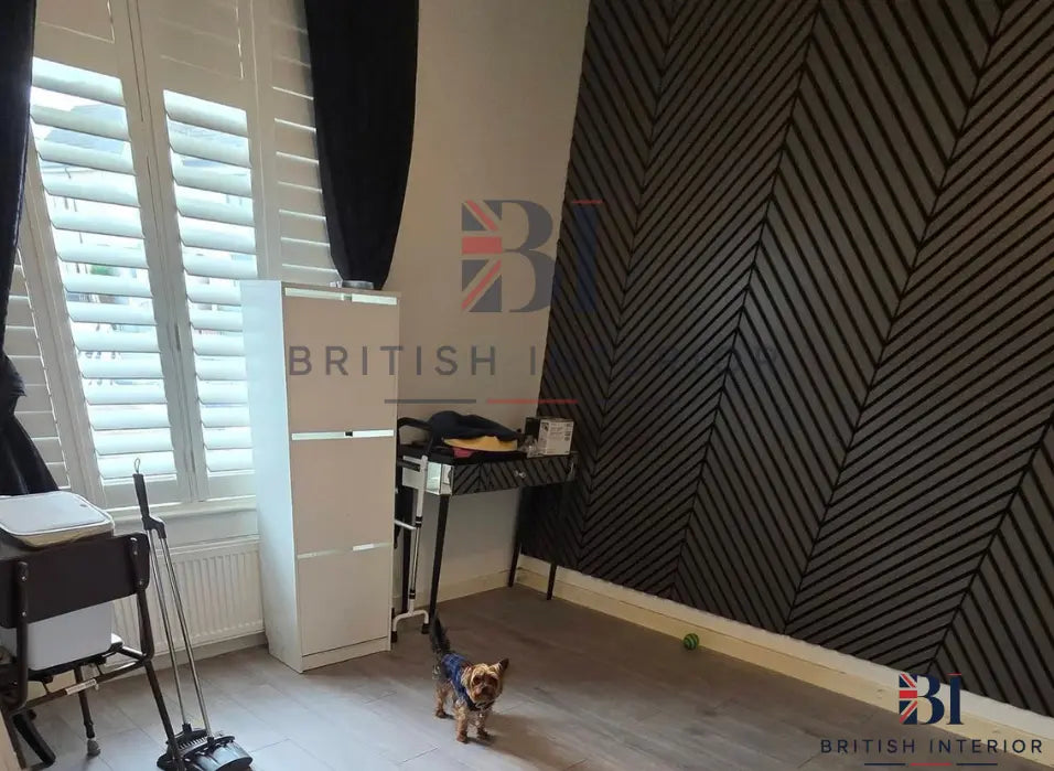 Customer project  featuring decorative wall panelling from british interior in manchester