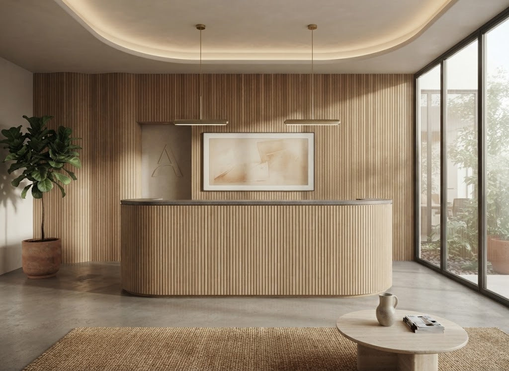 Flexible Oak Slat Wall Panels UK