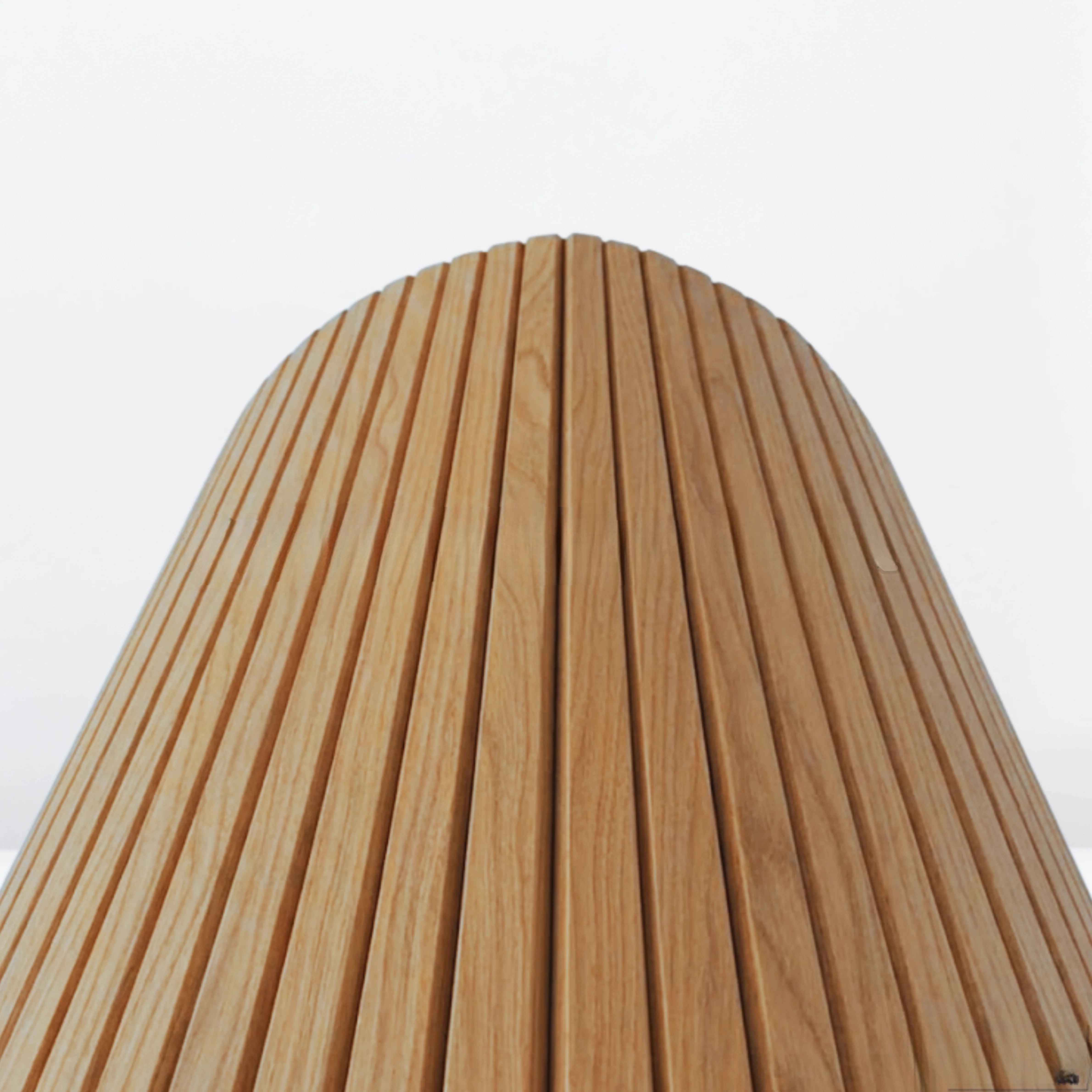 Flexible Walnut Veneer Wall Panel Detail