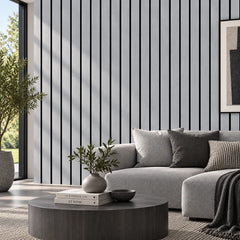 Grey Oak acoustic feature wall panel