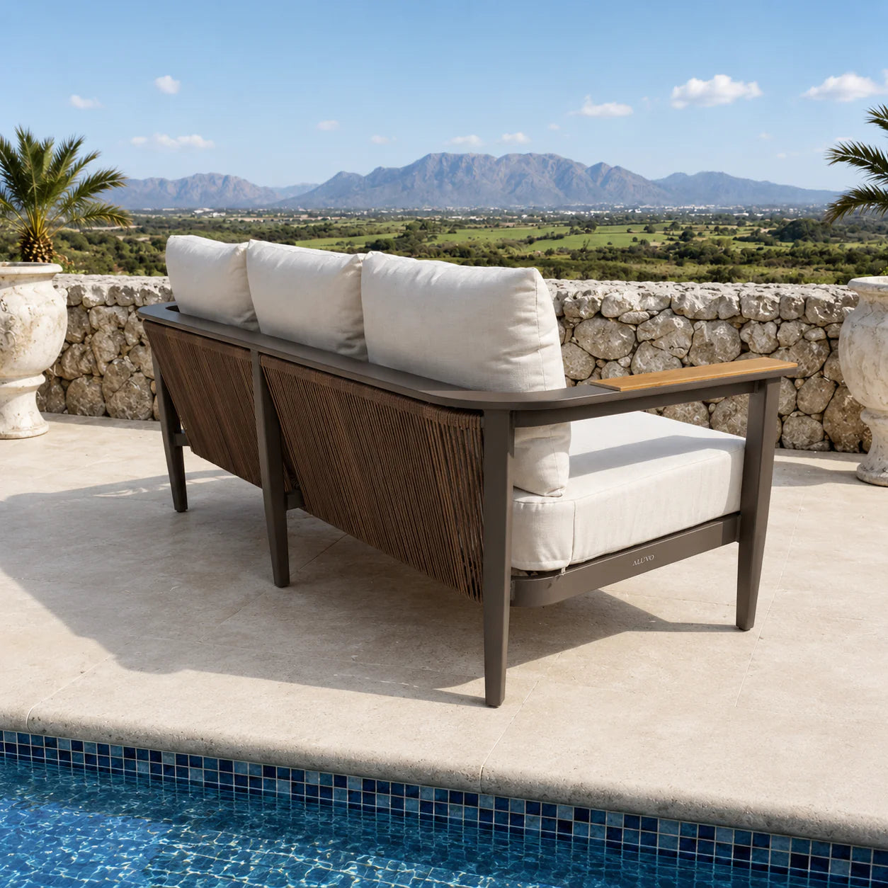 Hemera 5 Seater Aluminium Outdoor Lounge Set