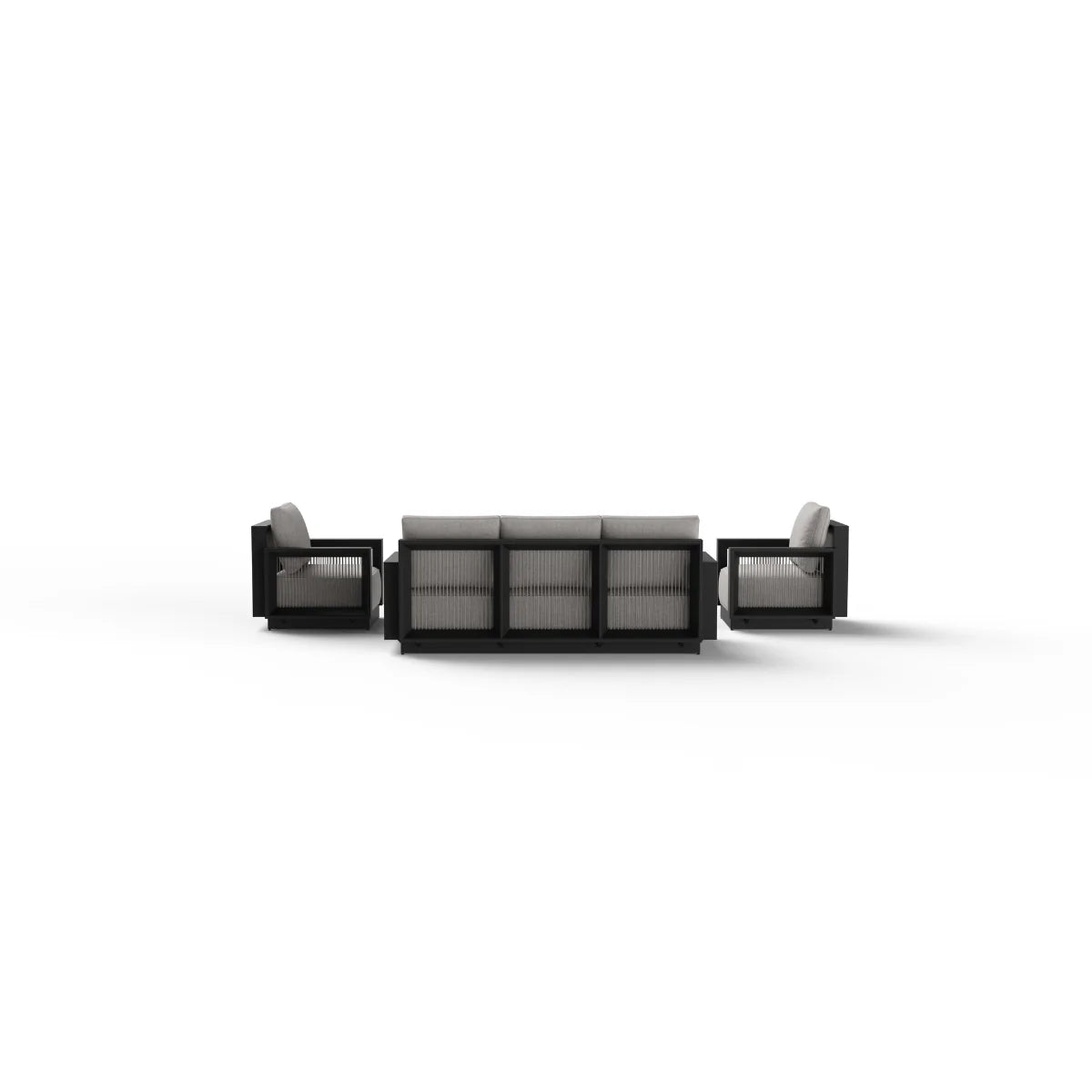 Weather Resistant Polyrattan Sofa Set