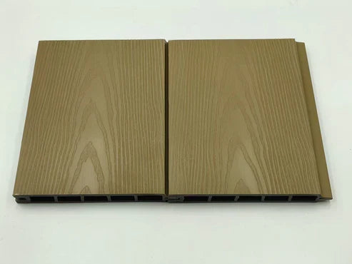 Khaki composite fence panels 15 × 180cm