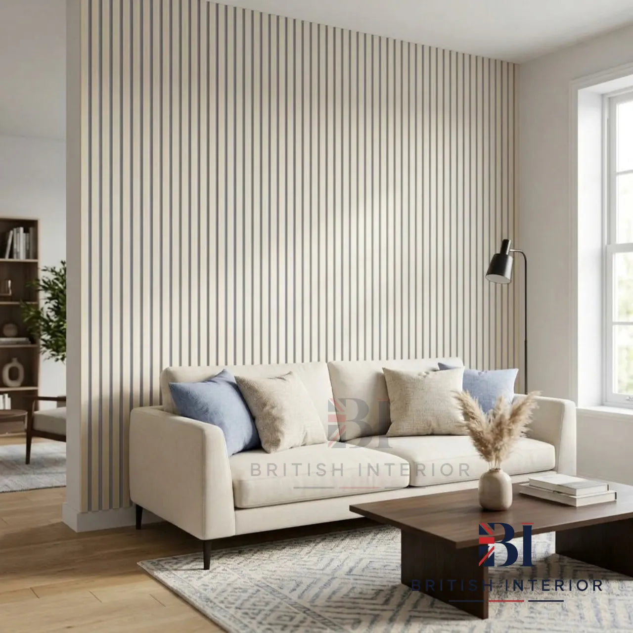 Light Oak 3-sided acoustic wall panel