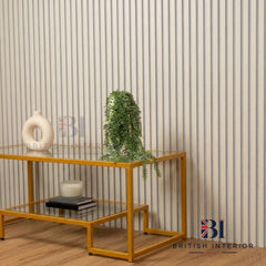 Light Oak acoustic feature wall panel