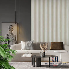 Light Oak acoustic wall panel in a living room