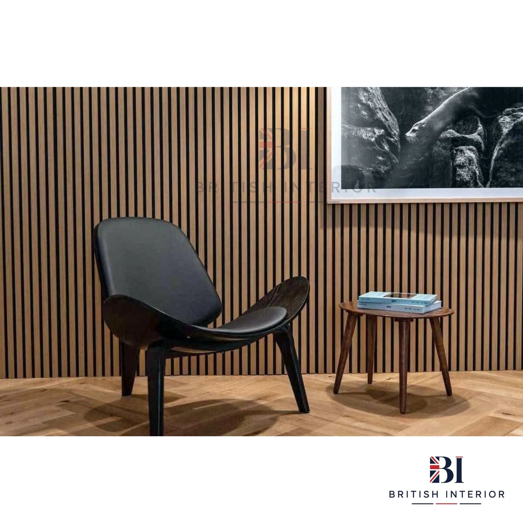 Modern Light Oak acoustic wall panel