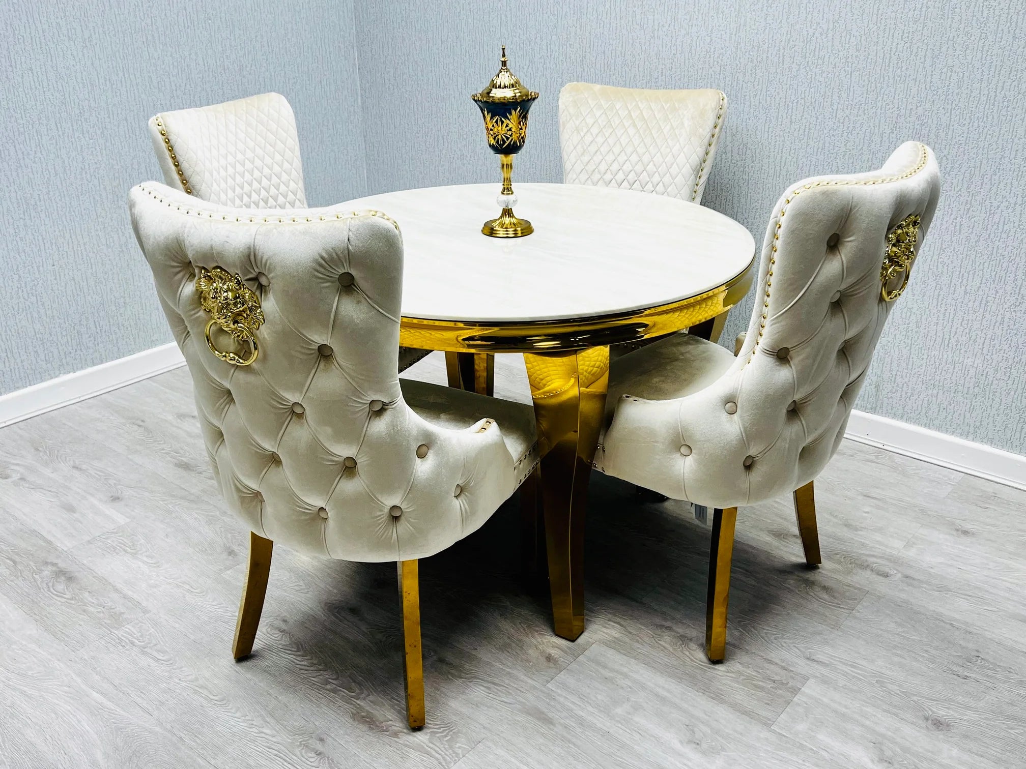 Elevate Birmingham interiors with this exclusive marble dining collection, inspired by five-star hotels and contemporary luxury living.