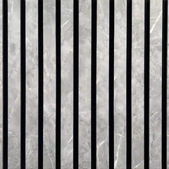 Close-up of marble grey acoustic wall panel