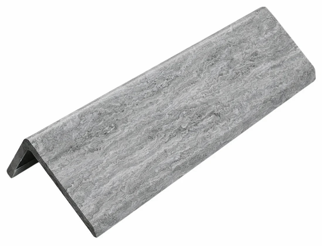Marble grey acoustic wall panel End Trim