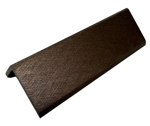 Metallic Brown acoustic wall panel End Trim