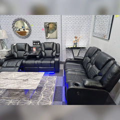 Modern 3+2 electric recliner sofa UK