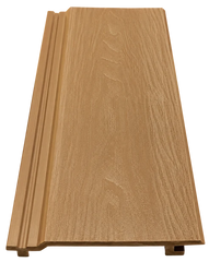 Oak outdoor cladding panel profile detail