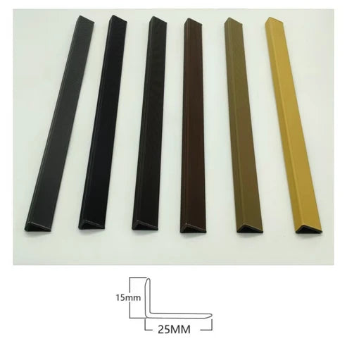 Outdoor WPC wall panel end trim 240cm