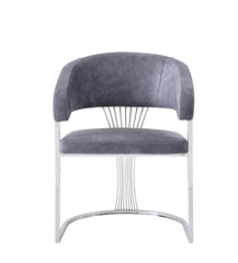Modern marble dining furniture with premium grey fabric chairs for contemporary Leicester kitchen and dining areas.