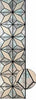 Premium grey acoustic wall panel with geometric design