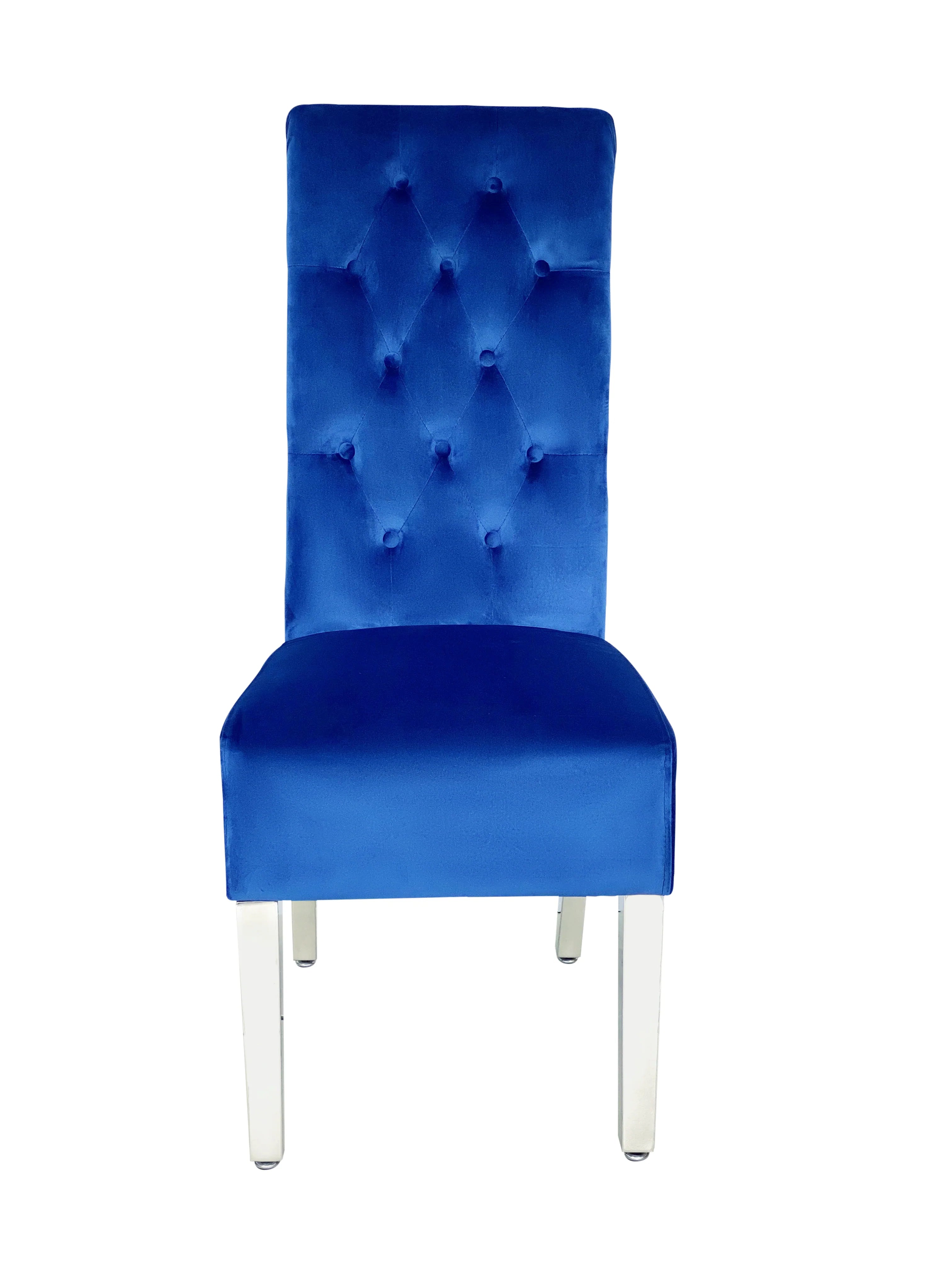 Sofia upholstered dining chairs providing comfortable seating for family meals and everyday dining