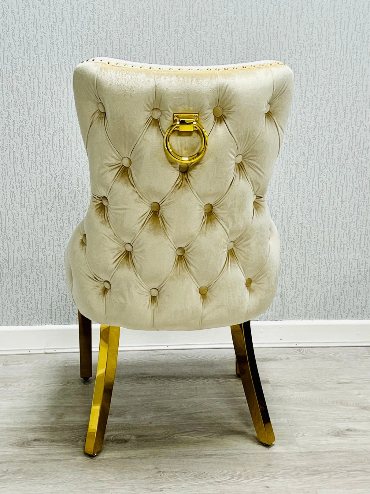 Premium designer Victoria dining chairs with elegant knocker-back detailing for stylish Kent homes