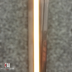Warm light option for decorative wall panel LED lighting